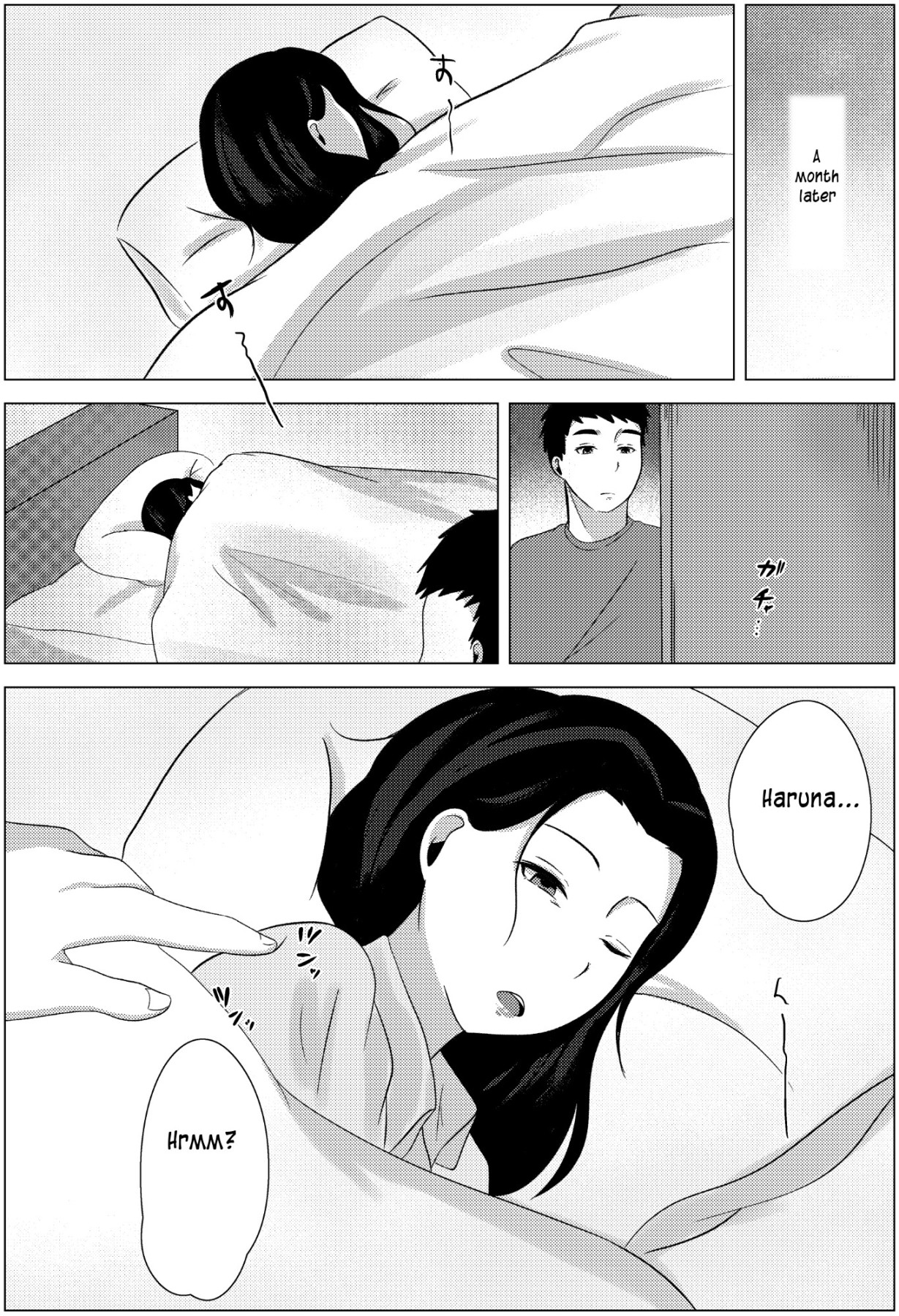 Hentai Manga Comic-Late Night Visit Leads Mother And Son To Marital Relations-Read-35